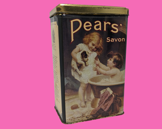 Boîte de savon Pears vintage des années 1990