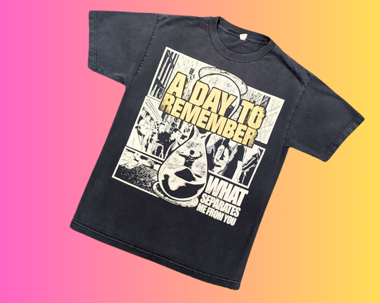 T-shirt Y2K A Day To Remember taille XL