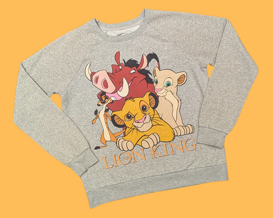 Pull Le Roi Lion de Walt Disney Y2K taille S