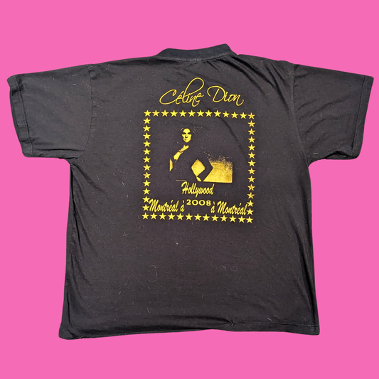 Céline Dion Montréal 2008 T-Shirt Size L