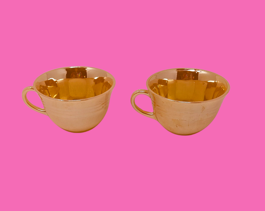 Tasses Fire King vintage des années 1960, lot de 2