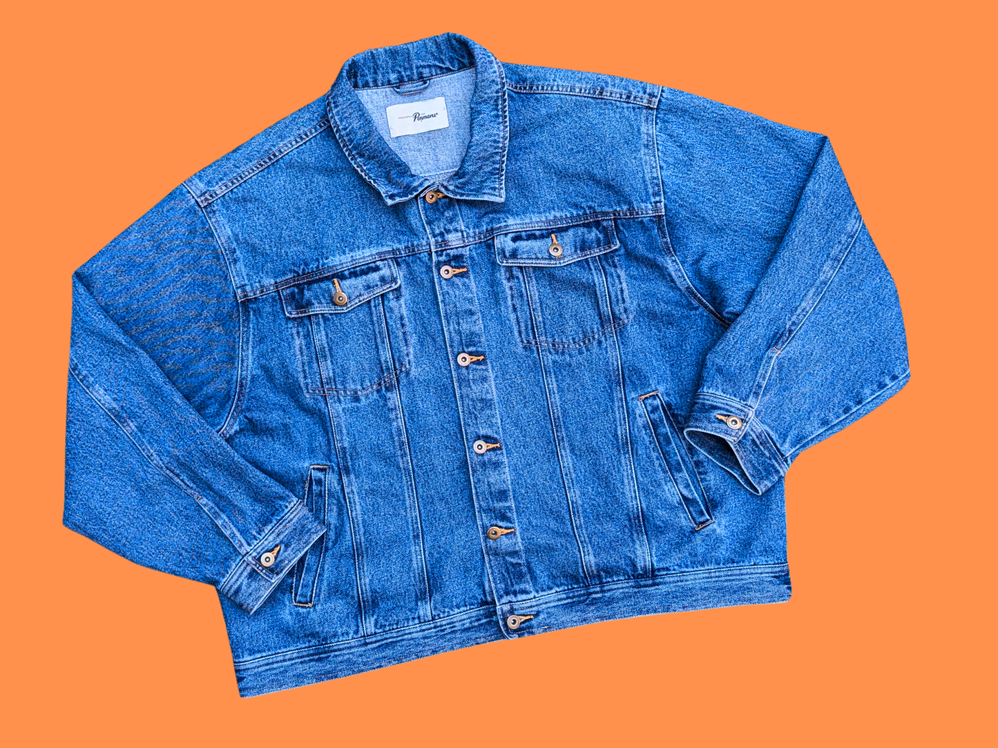 Handmade, Upcycled Friends Jacket Size XXL