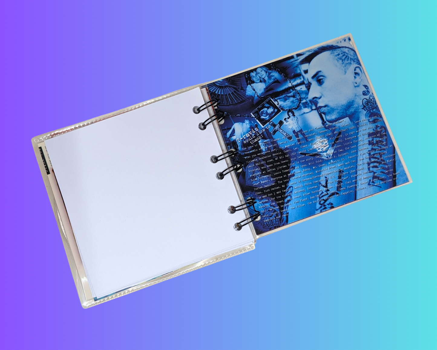 Blink 182 CD Notebook