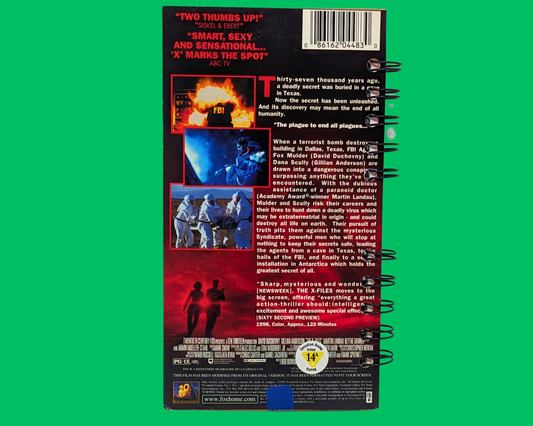 Le carnet de cinéma VHS X-Files