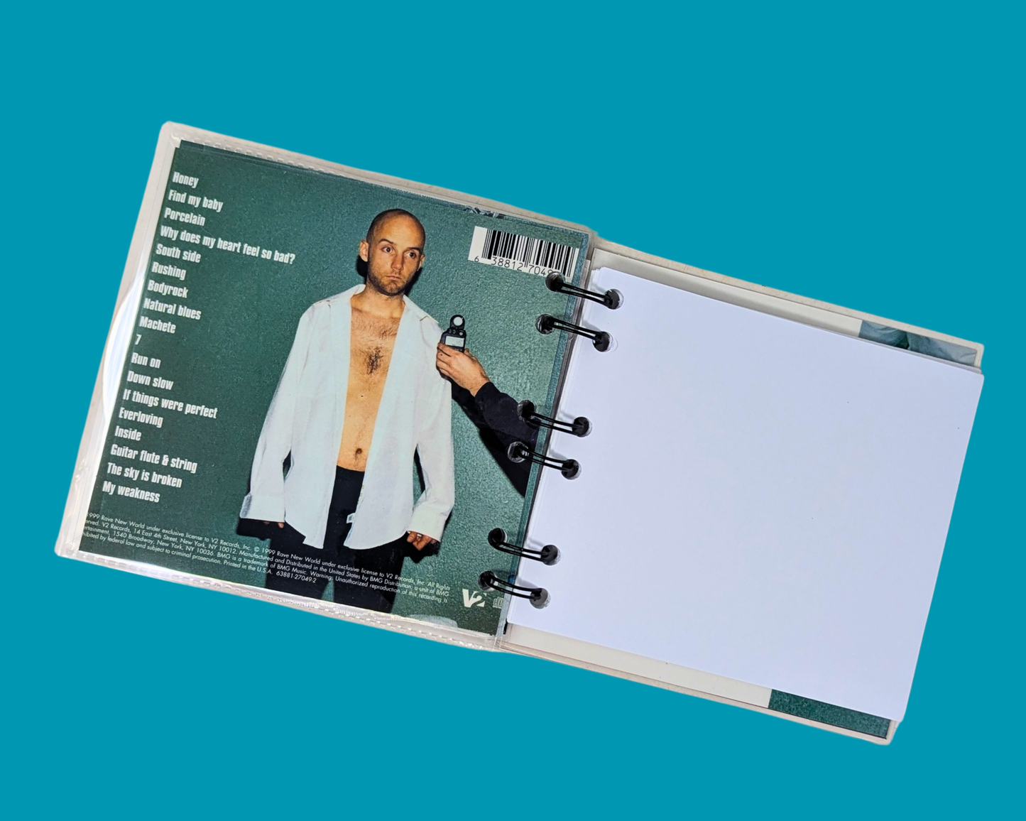 Moby, Play CD Notebook