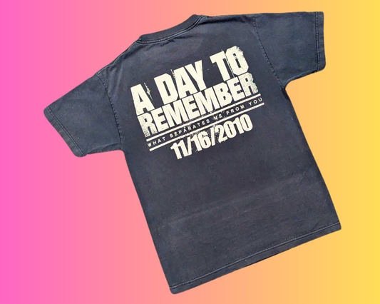 T-shirt Y2K A Day To Remember taille XL