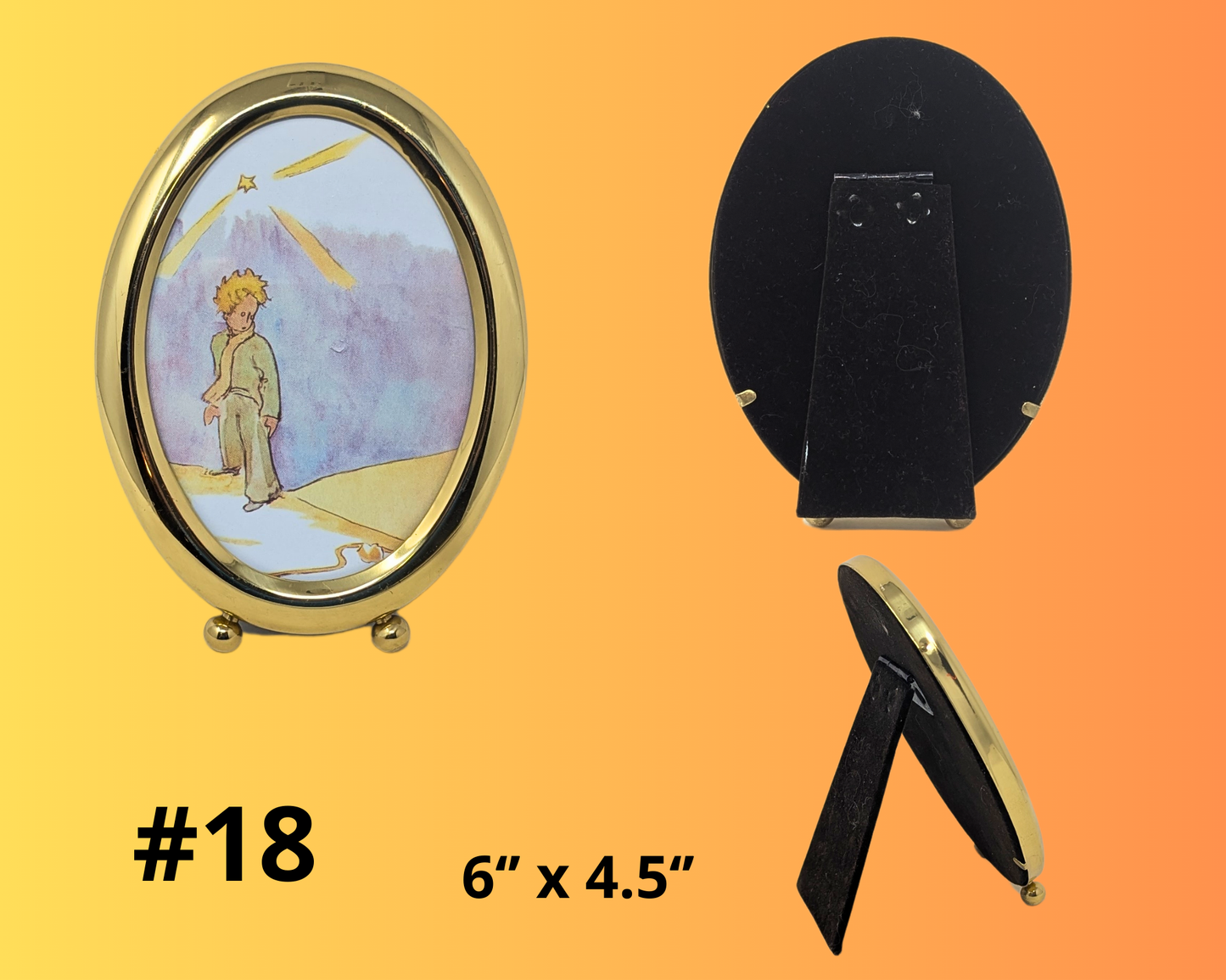 The Little Prince, Le Petit Prince Antoine de Saint-Exupéry, Decorative Frames and Notebooks