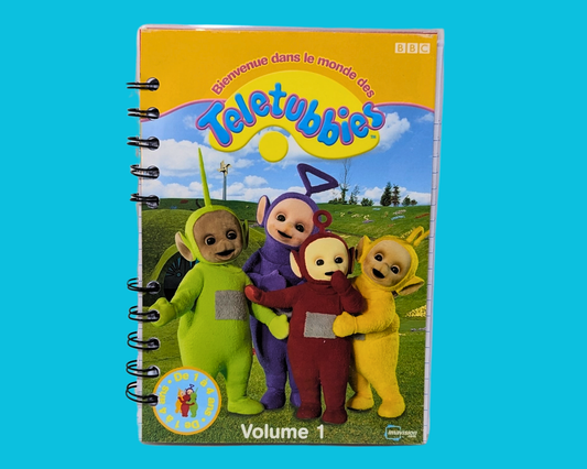 Carnet de notes du film DVD Teletubbies Volume 1