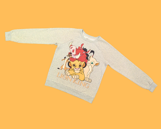 Pull Le Roi Lion de Walt Disney Y2K taille S