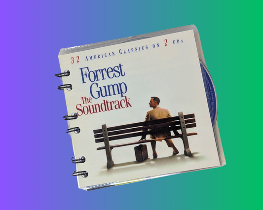 Forrest Gump The Soundtrack CD Notebook