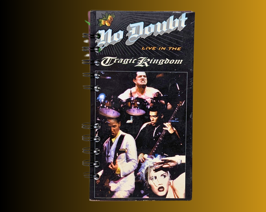 Carnet de film VHS « No Doubt, Live in the Tragic Kingdom »