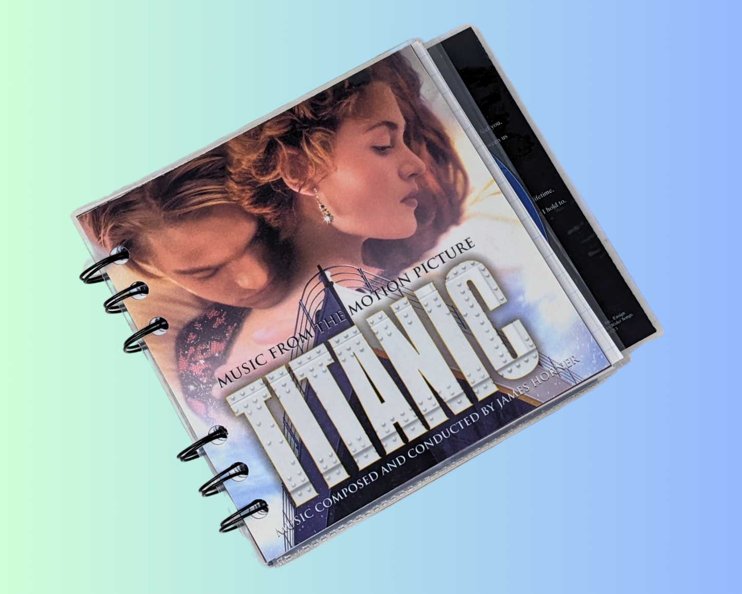 Titanic The Soundtrack CD Notebook