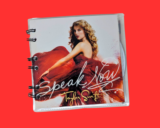 Taylor Swift, carnet de notes Speak Now