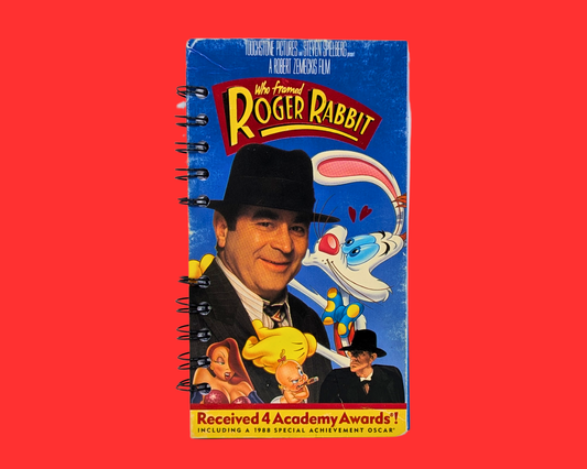 Carnet de notes VHS du film Qui a piégé Roger Rabbit ?