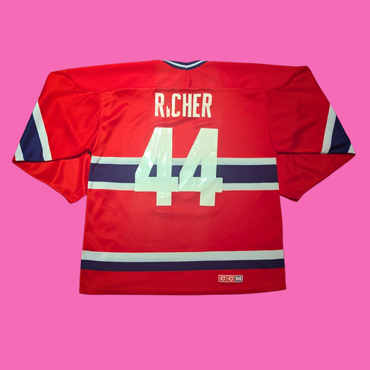 Canadiens de Montréal Jersey #44 Stéphane Richer Size L