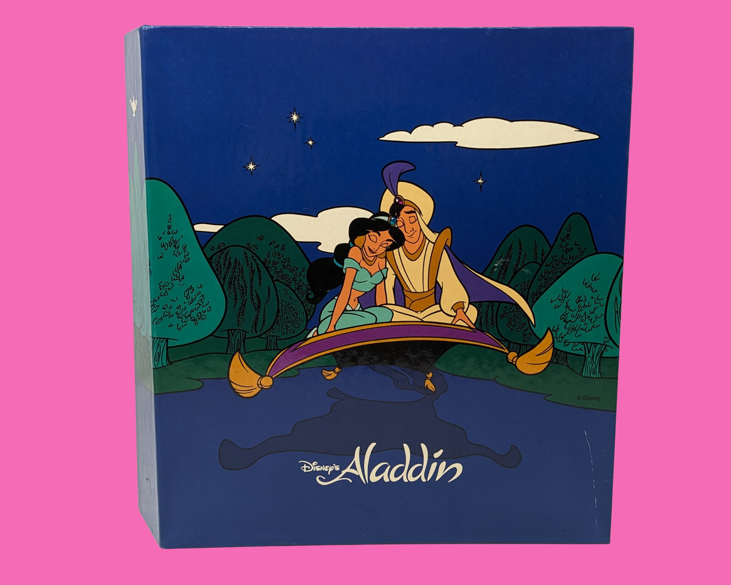 Album photo vintage Walt Disney Aladdin des années 1990