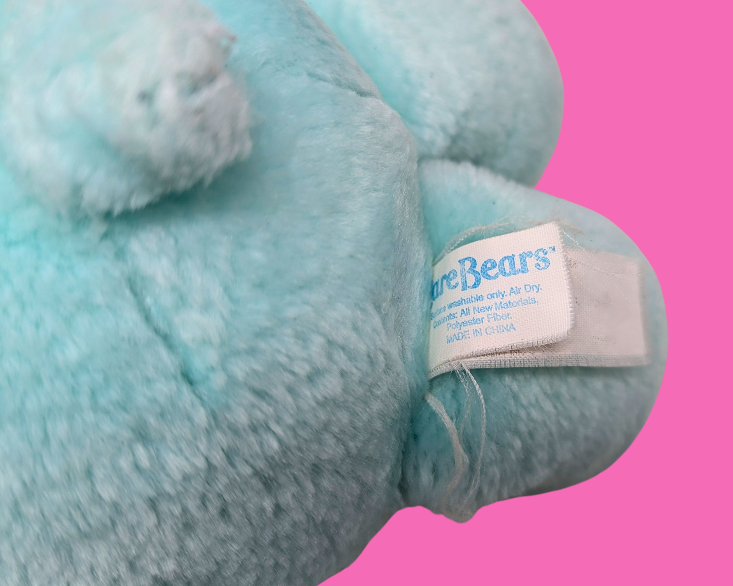 Peluche Bisounours vintage des années 1980