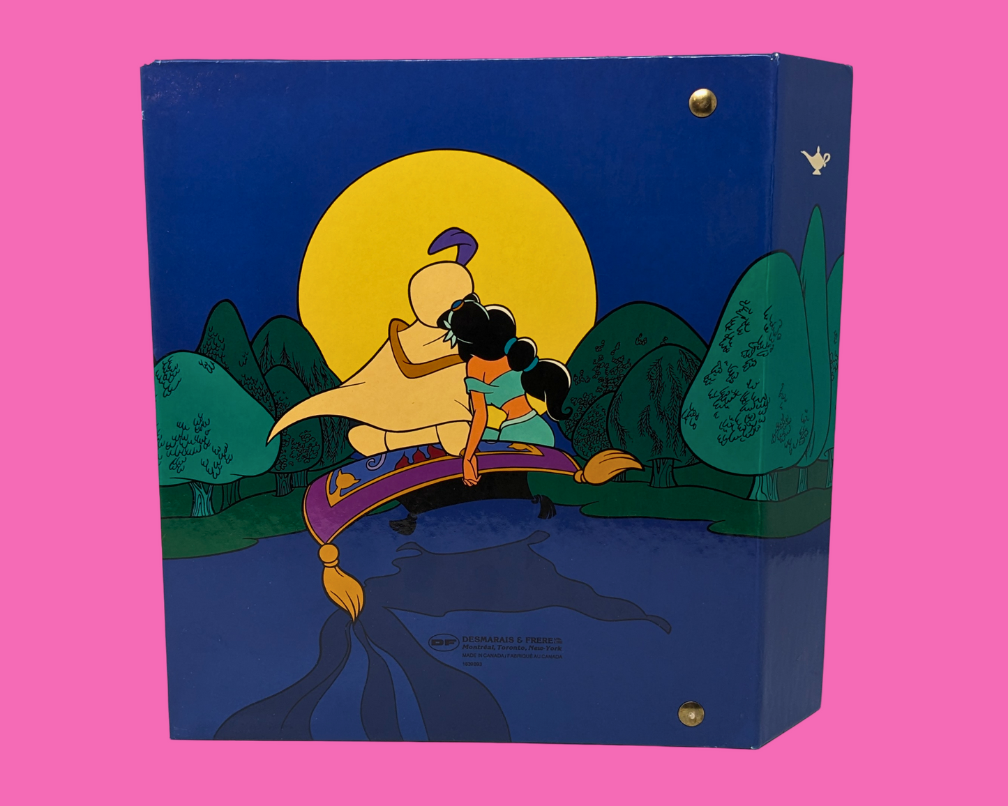 Album photo vintage Walt Disney Aladdin des années 1990