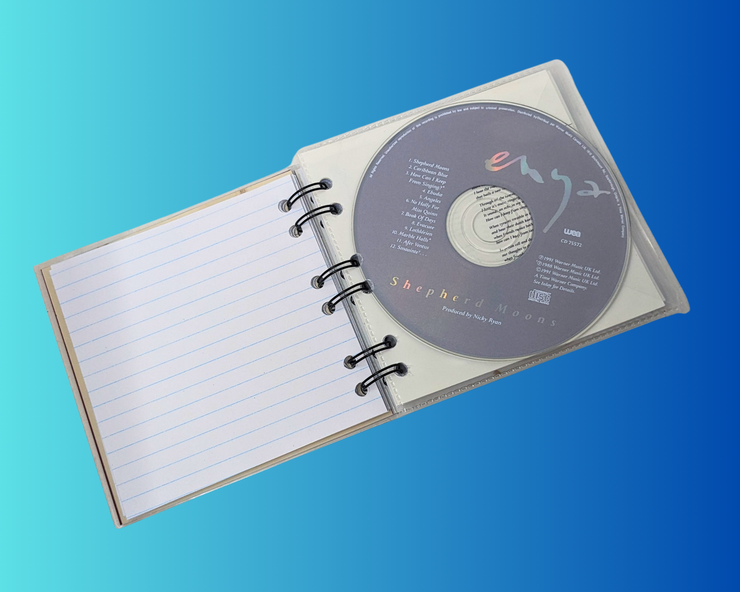 Enya, Sheperd Moons CD Notebook
