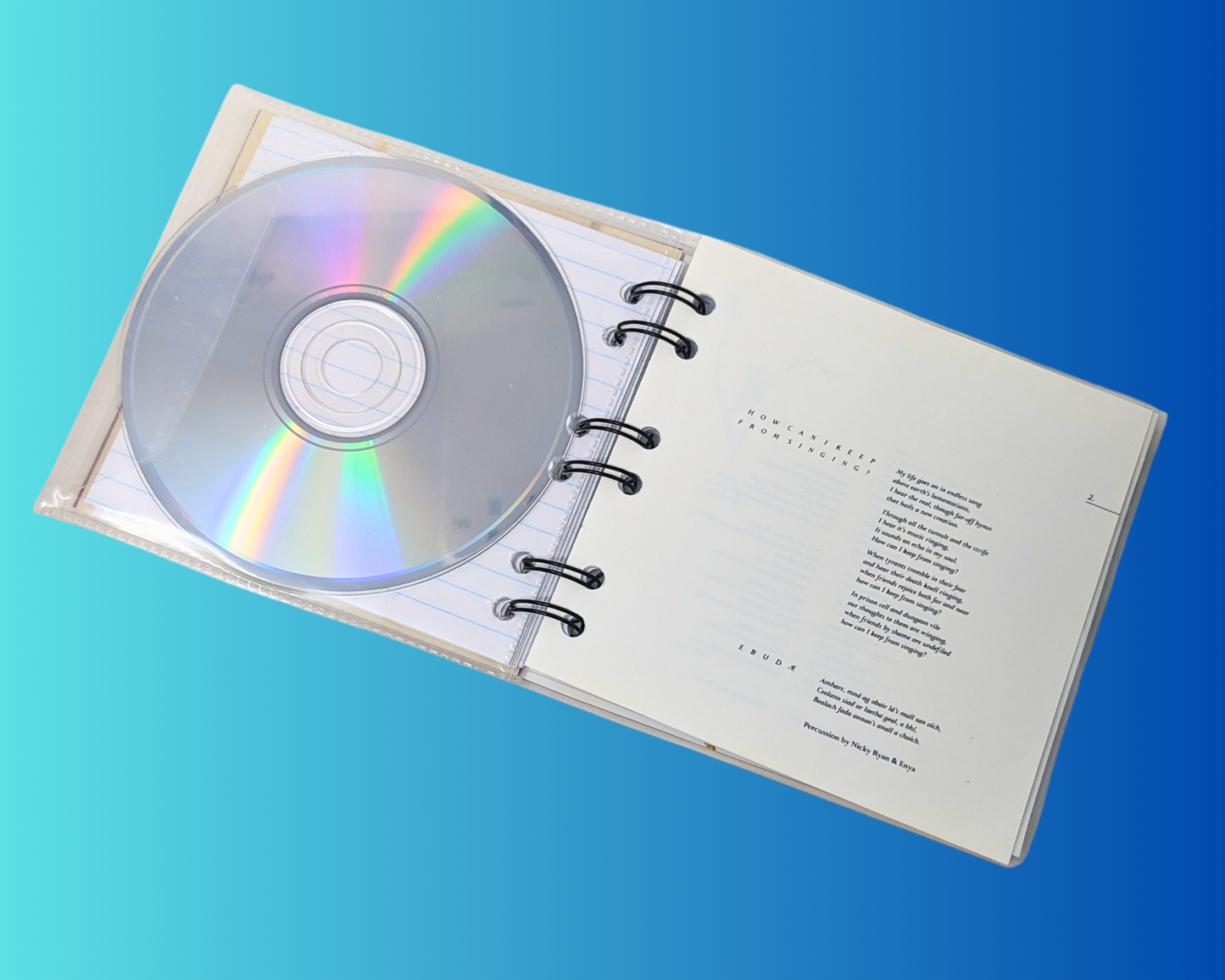 Enya, Sheperd Moons CD Notebook