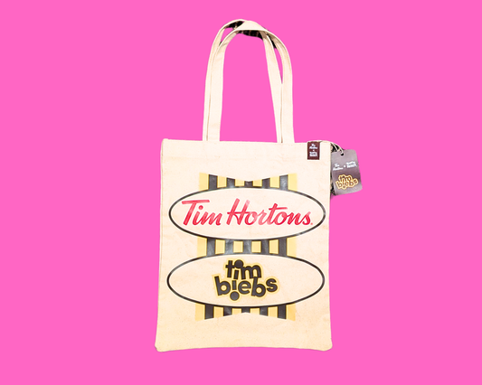 Sac fourre-tout Tim Hortons Tim Biebs, neuf avec étiquettes