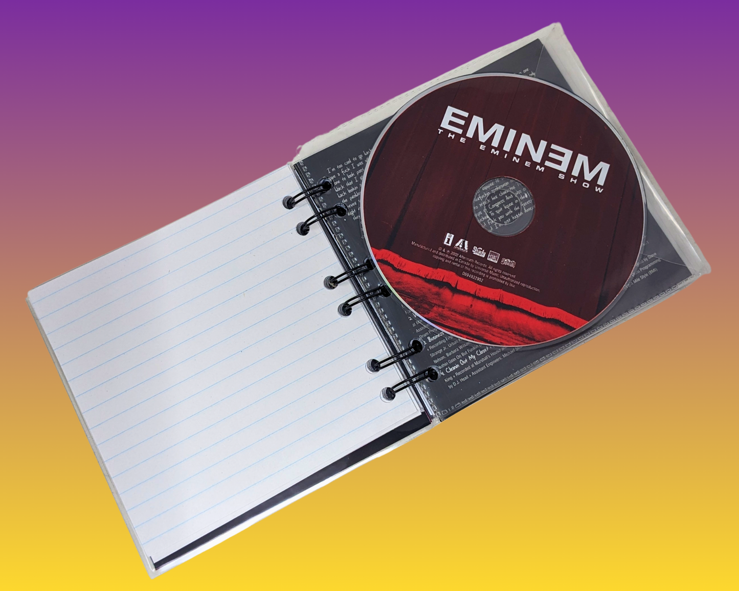Eminem, The Eminem Show CD Notebook
