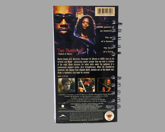 Carnet de film Blade VHS
