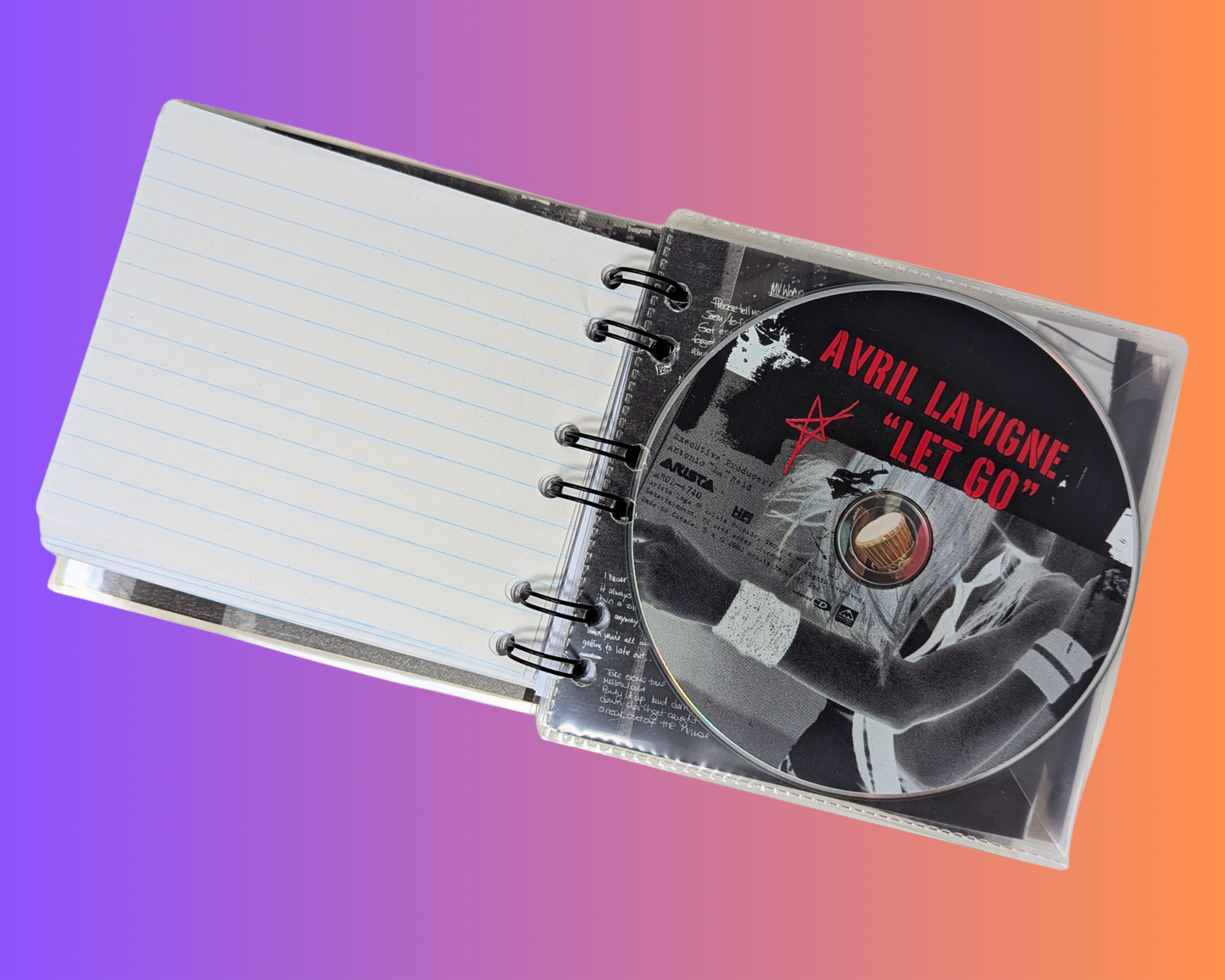 Avril Lavigne, Let Go CD Notebook