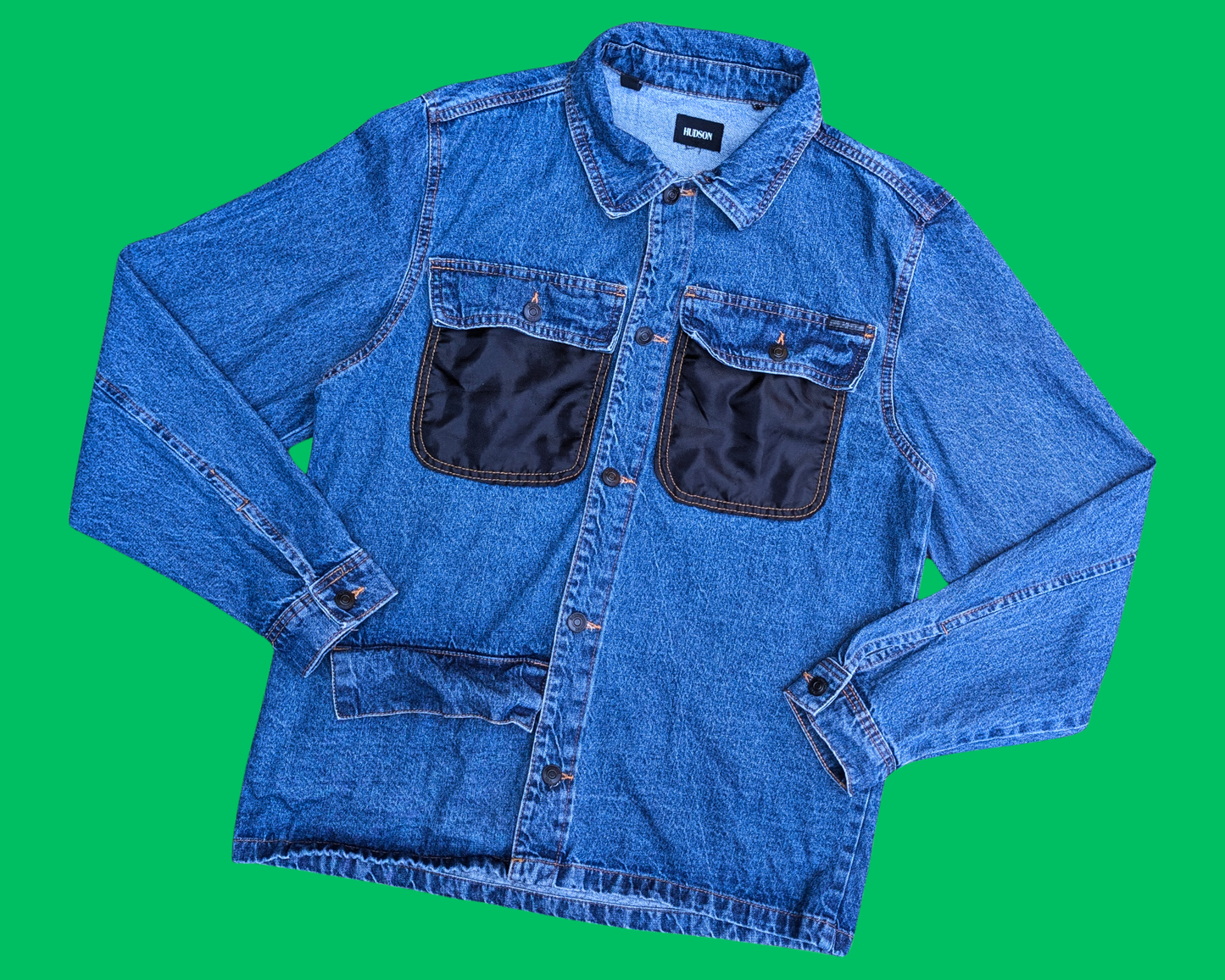 Handmade, Upcycled Bob Marley Denim Jacket Size M