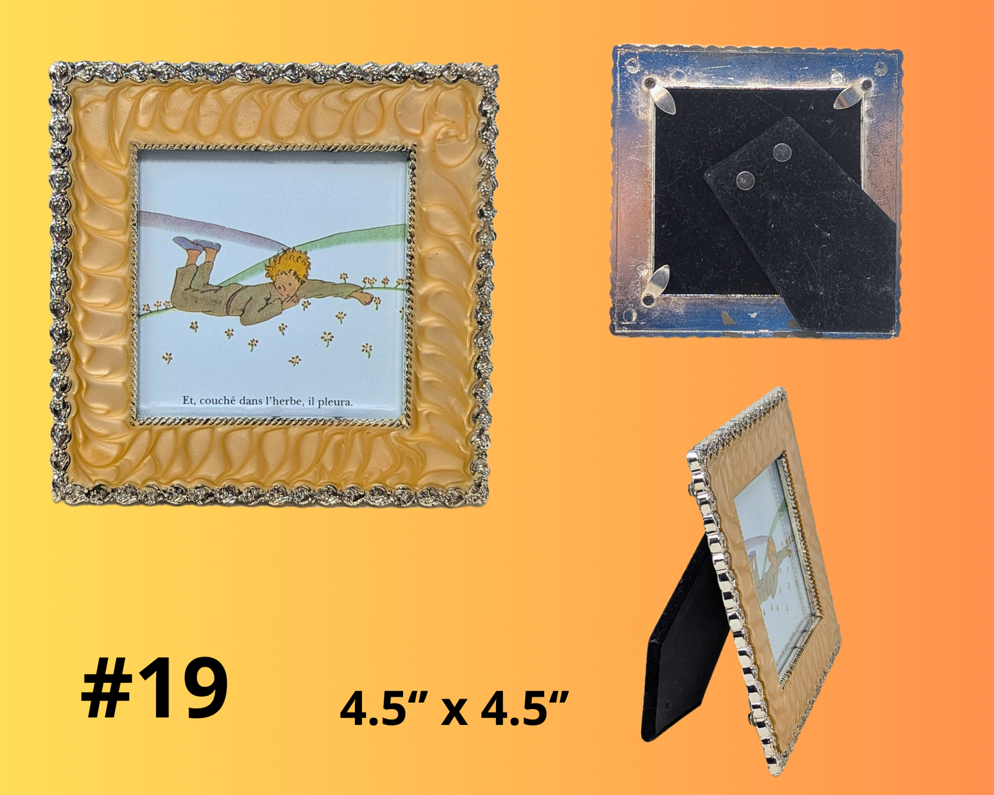 The Little Prince, Le Petit Prince Antoine de Saint-Exupéry, Decorative Frames and Notebooks
