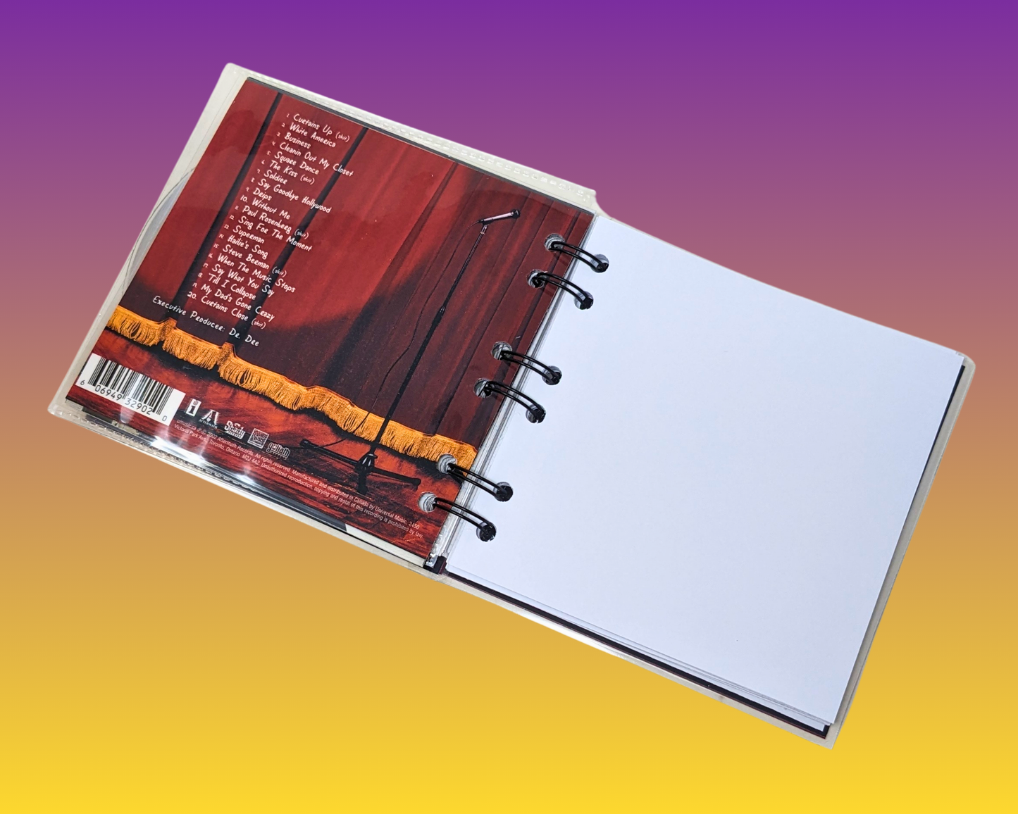 Eminem, The Eminem Show CD Notebook