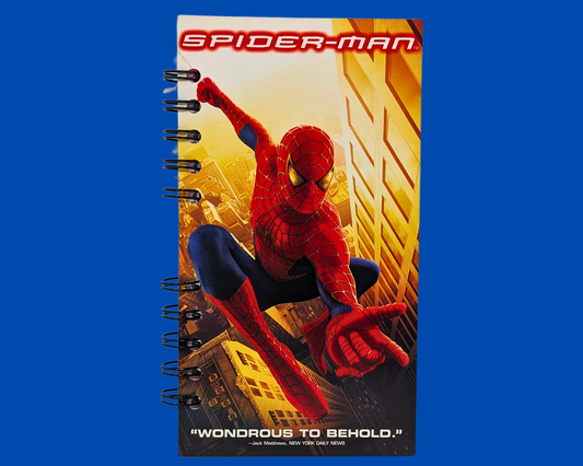 Carnet de notes VHS du film Spider-Man