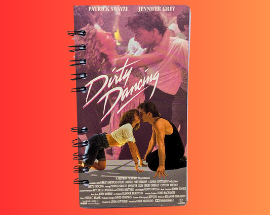 Carnet de notes VHS du film Dirty Dancing