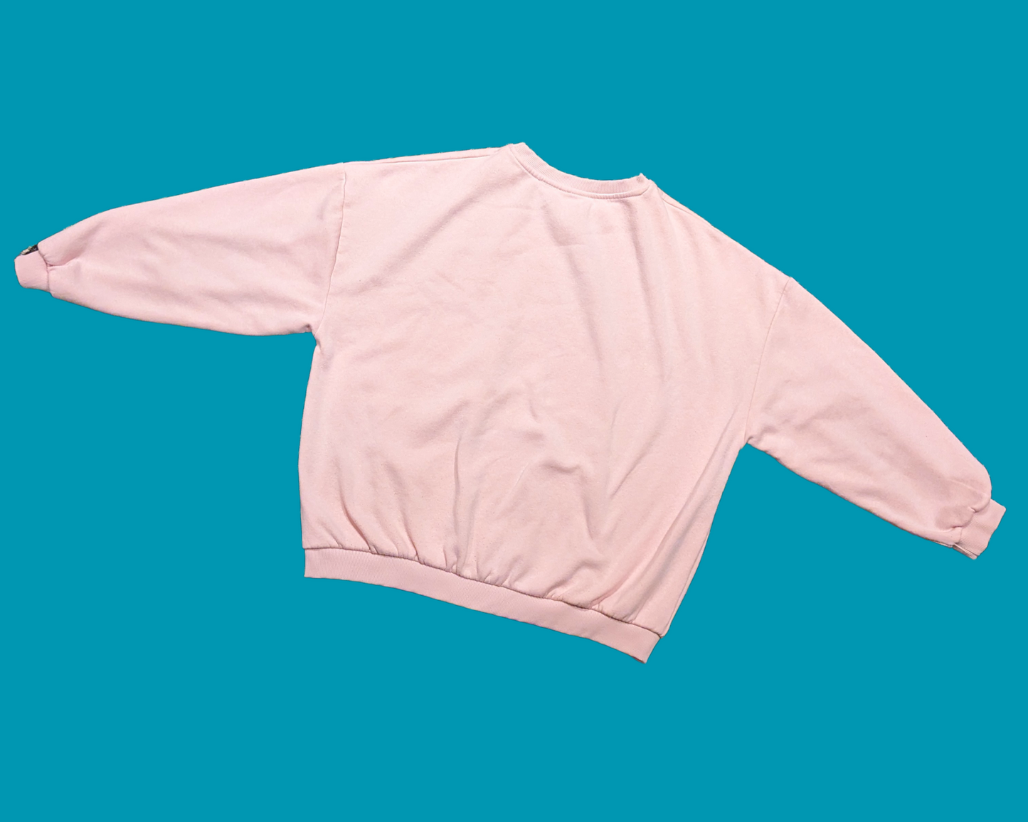 Pull ras du cou rose Y2K Peanuts, Charlie Brown, Snoopy, taille L