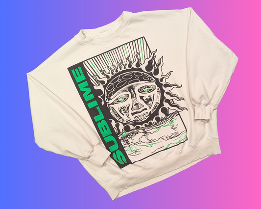 Pull à col rond Y2K Sublime taille L