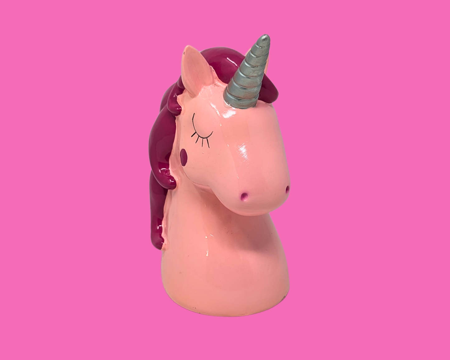 Tirelire licorne rose Y2K