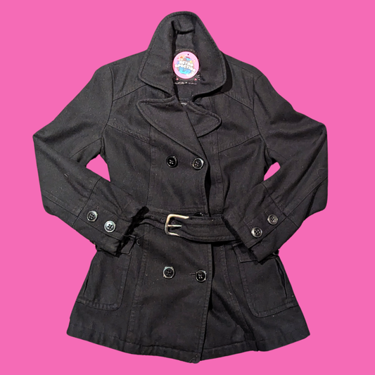 Pepe Jeans London, Denim Brand, Superior Quality Goods, Black Jacket Size M