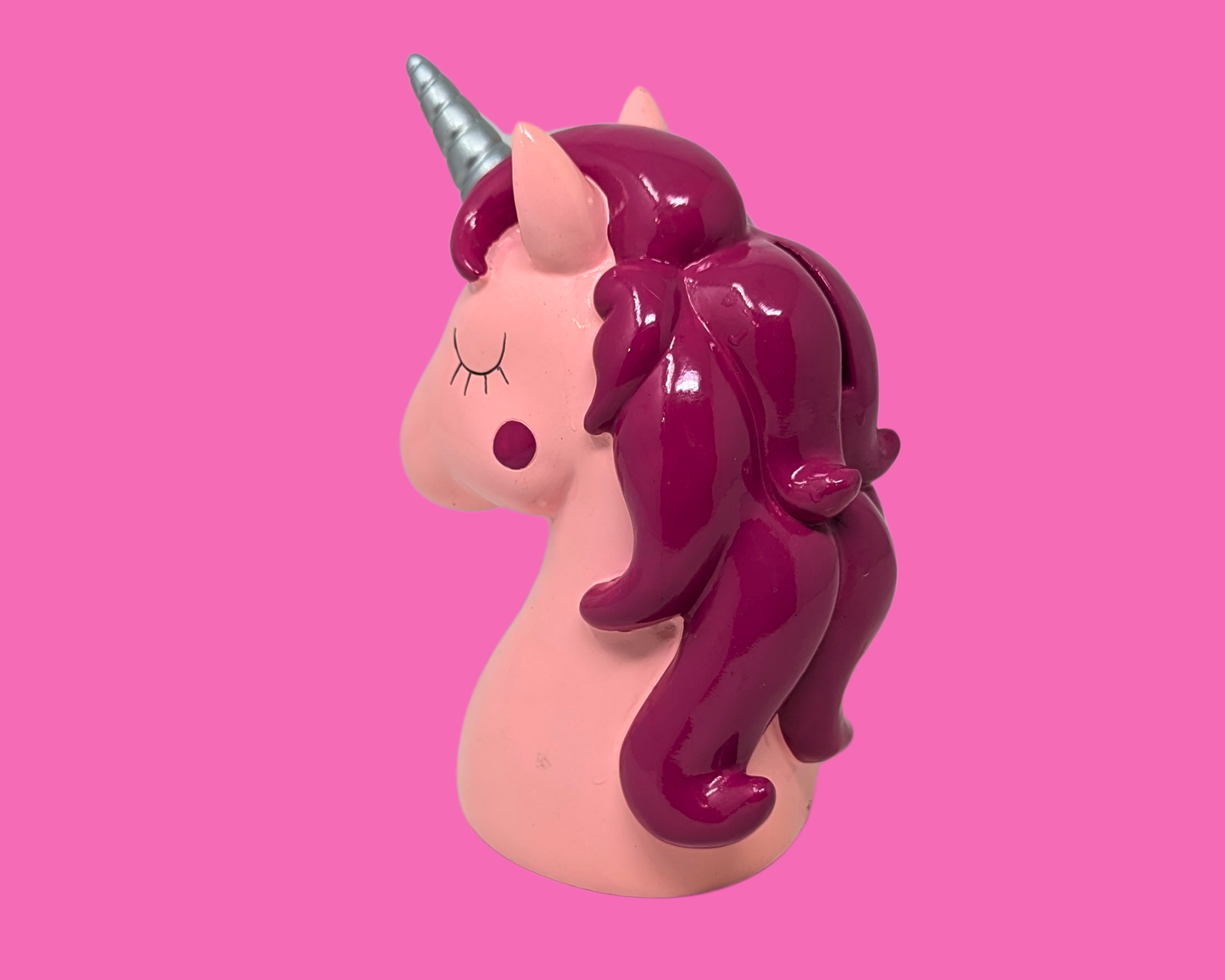 Tirelire licorne rose Y2K