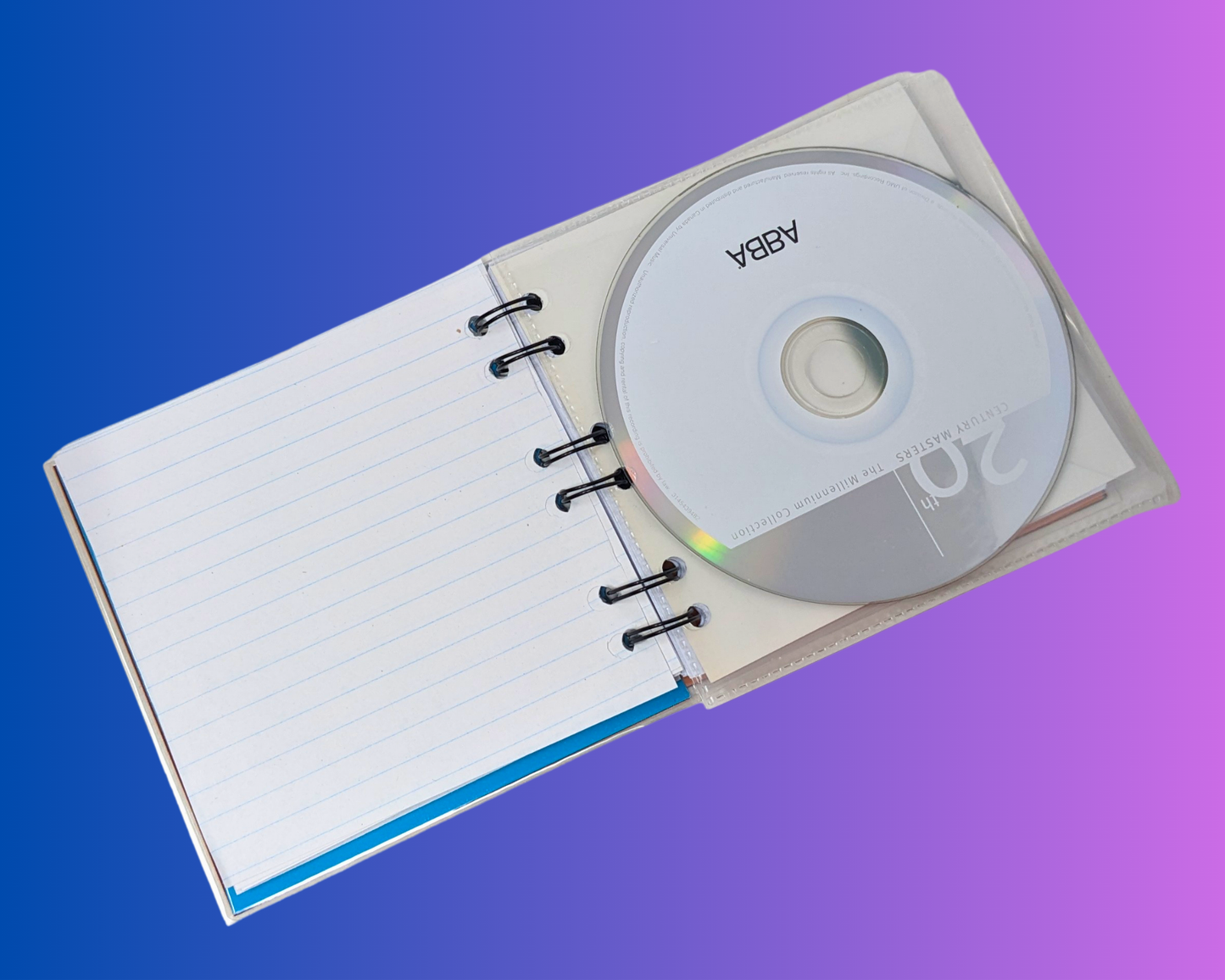 The Best of Abba CD Notebook