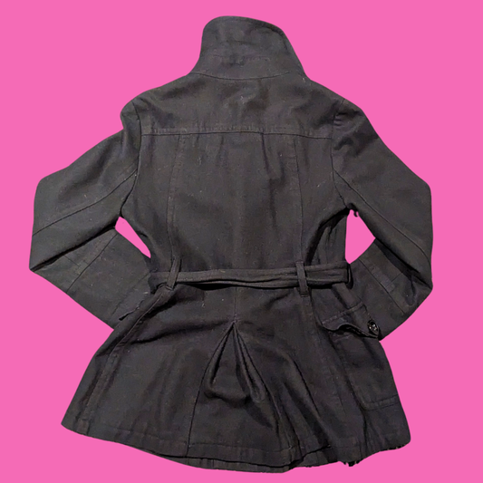 Pepe Jeans London, Denim Brand, Superior Quality Goods, Black Jacket Size M