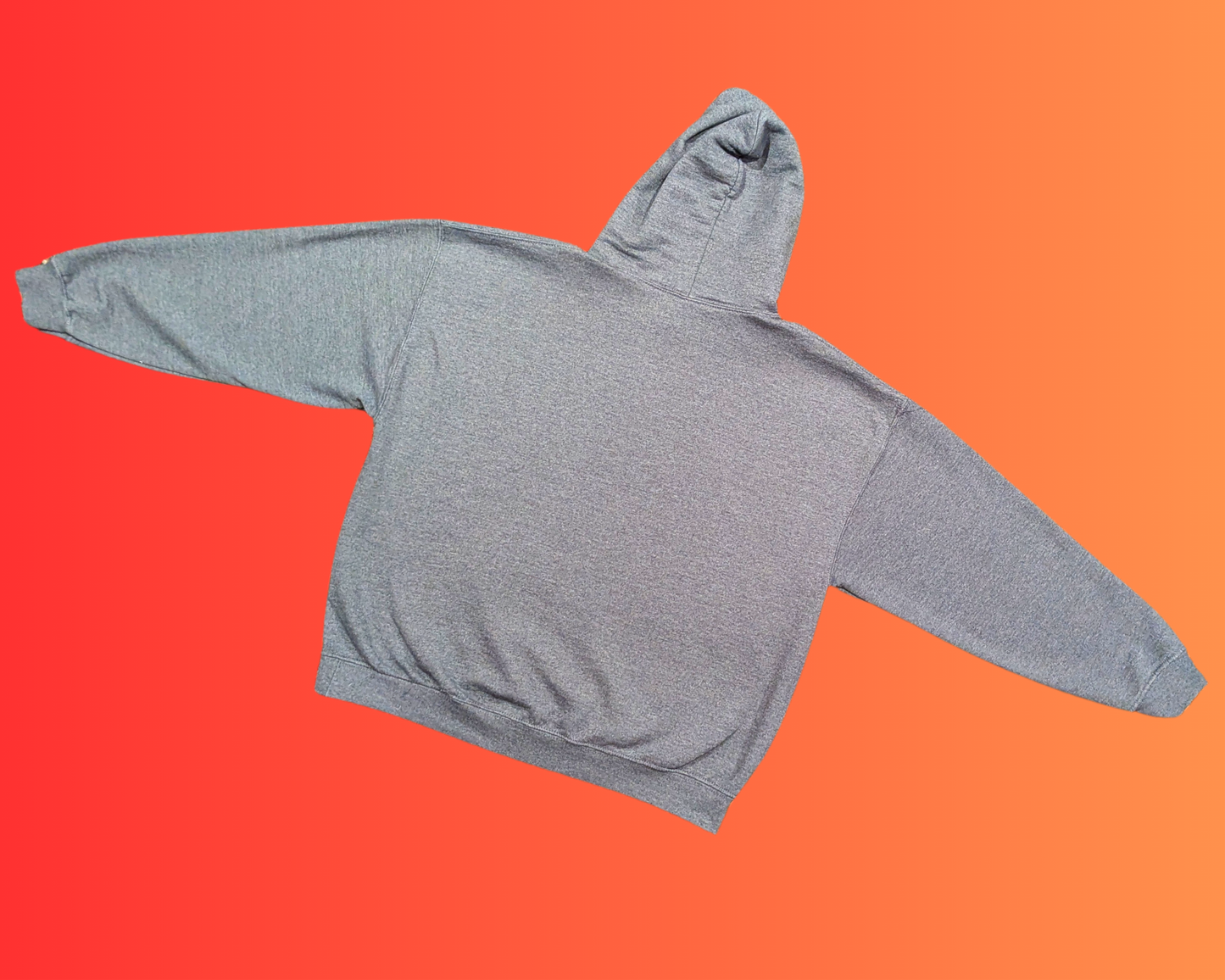 Y2K Kiss Gray Hoodie Size 2XL