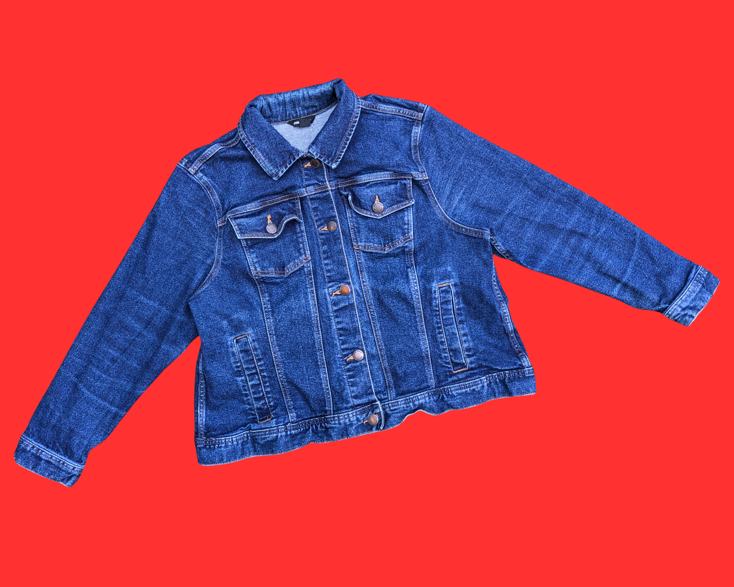 Handmade, Upcycled Guns N' Roses Denim Jacket Size XL