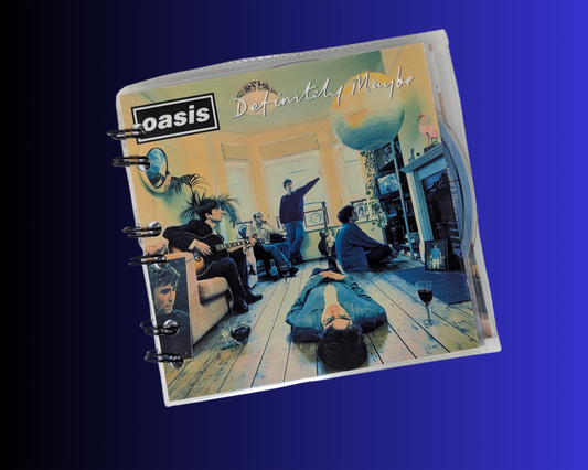 Oasis, Definitely Maybe CD Notebook