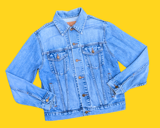 Handmade, Upcycled Snoop Dogg Denim Jacket Size XS