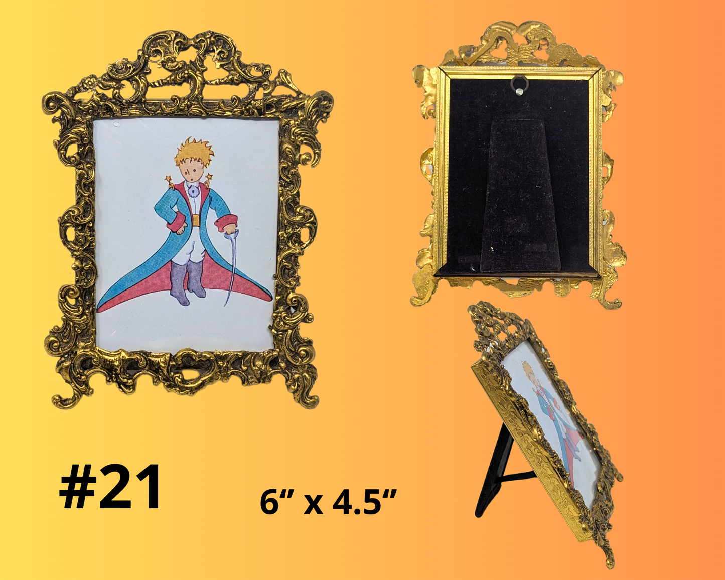 The Little Prince, Le Petit Prince Antoine de Saint-Exupéry, Decorative Frames and Notebooks