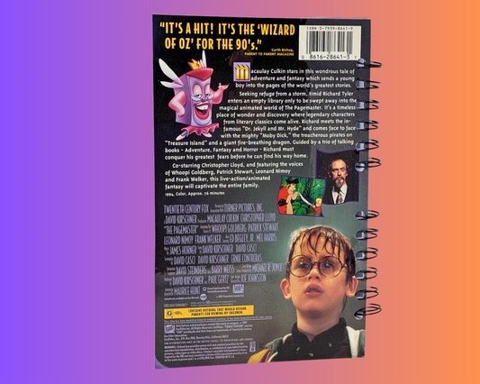 Le carnet de films VHS Pagemaster