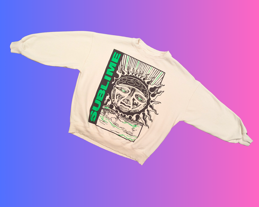 Pull à col rond Y2K Sublime taille L