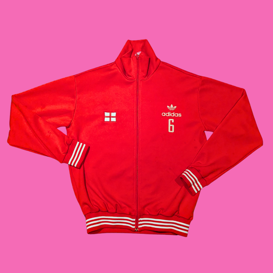 Adidas England Red Sports Jacket Size L for Men