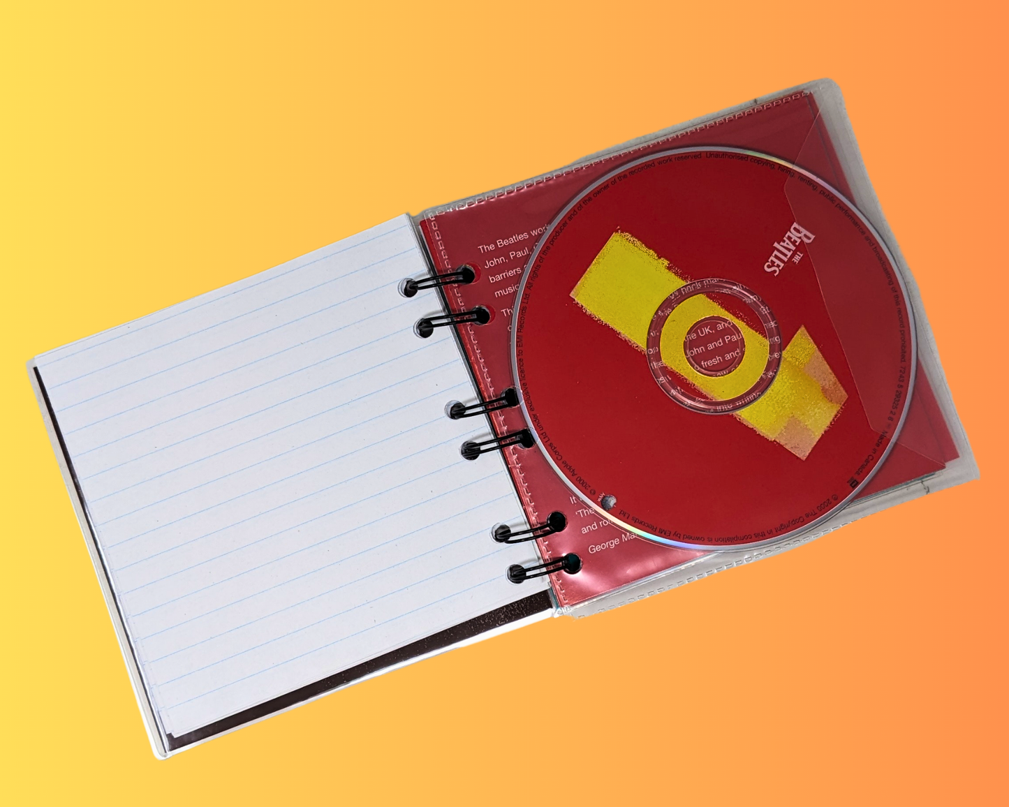 The Beatles 1 CD Notebook