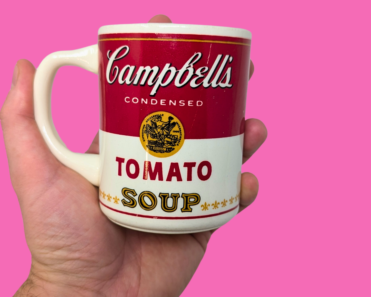 Tasse à soupe aux tomates Campbell's vintage des années 1970